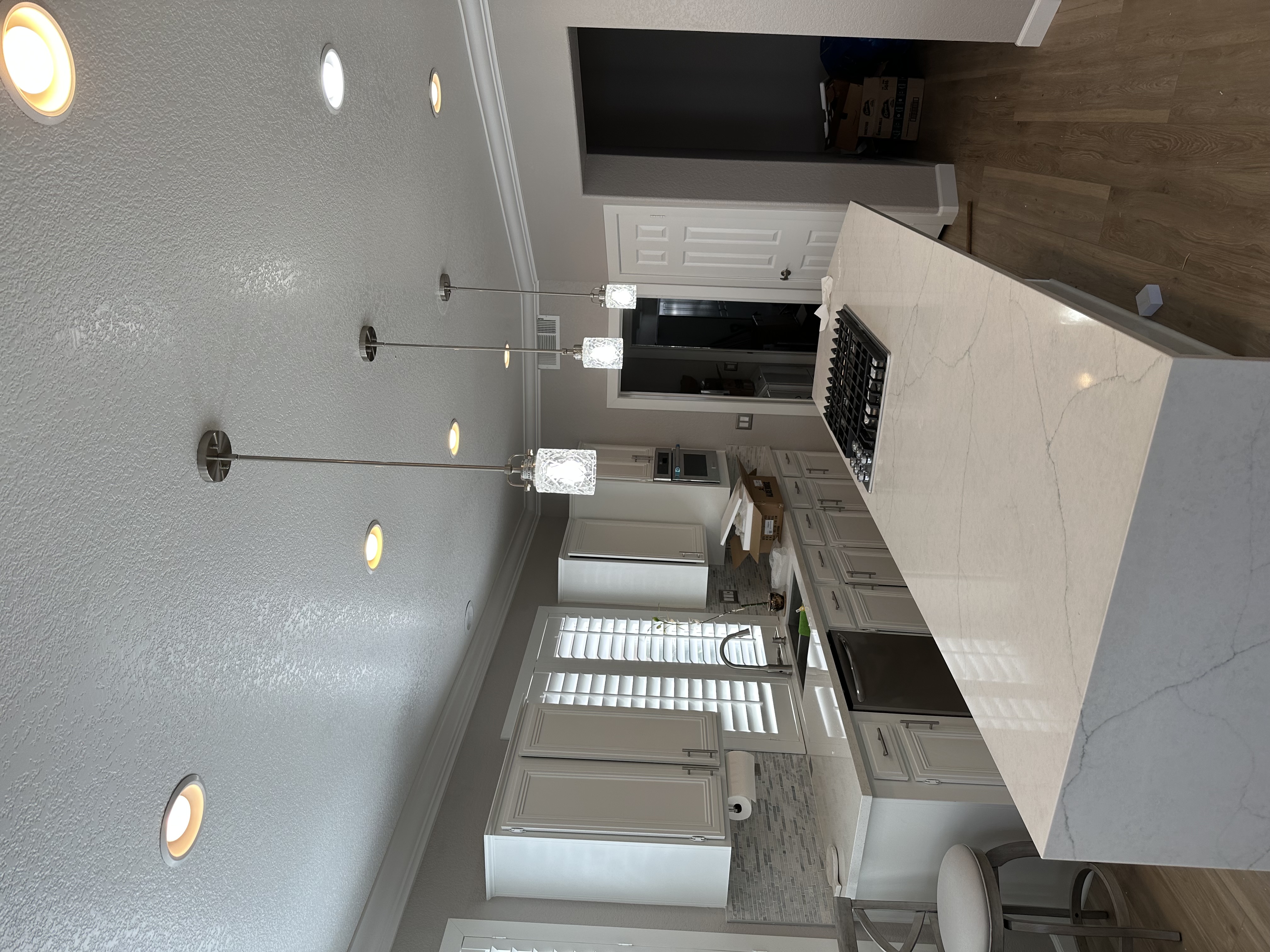 Chandelier Installation